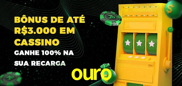 ouro melhor bônus de depósito